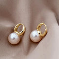 The Shringar Queen Pearl Mini Hoops
