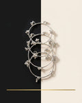 The Shringar Silver Blossom Bangles 4 Pcs