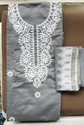 Cottan silk with jari work Dupatta 3 piece