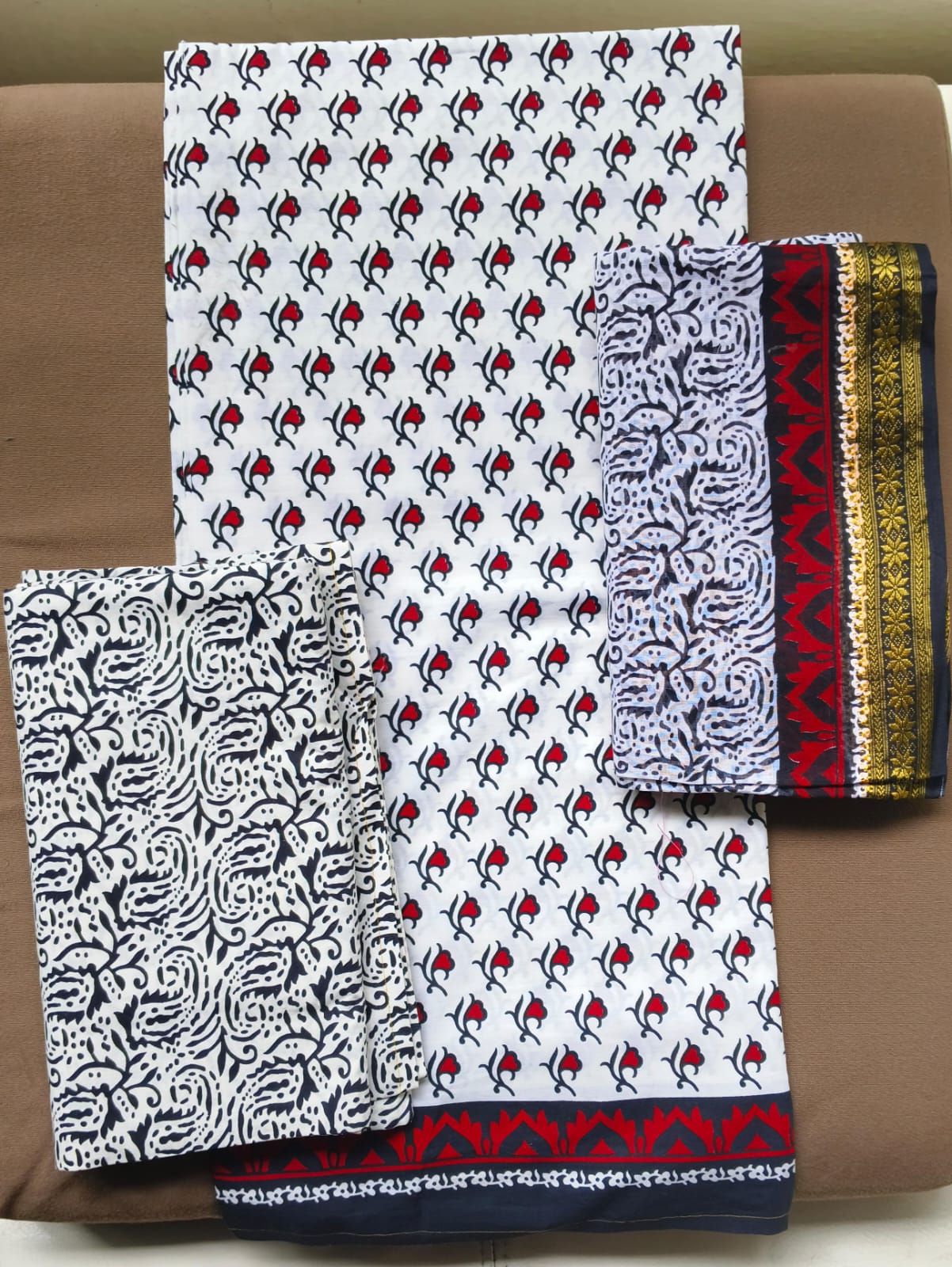 Pure cotton dress material