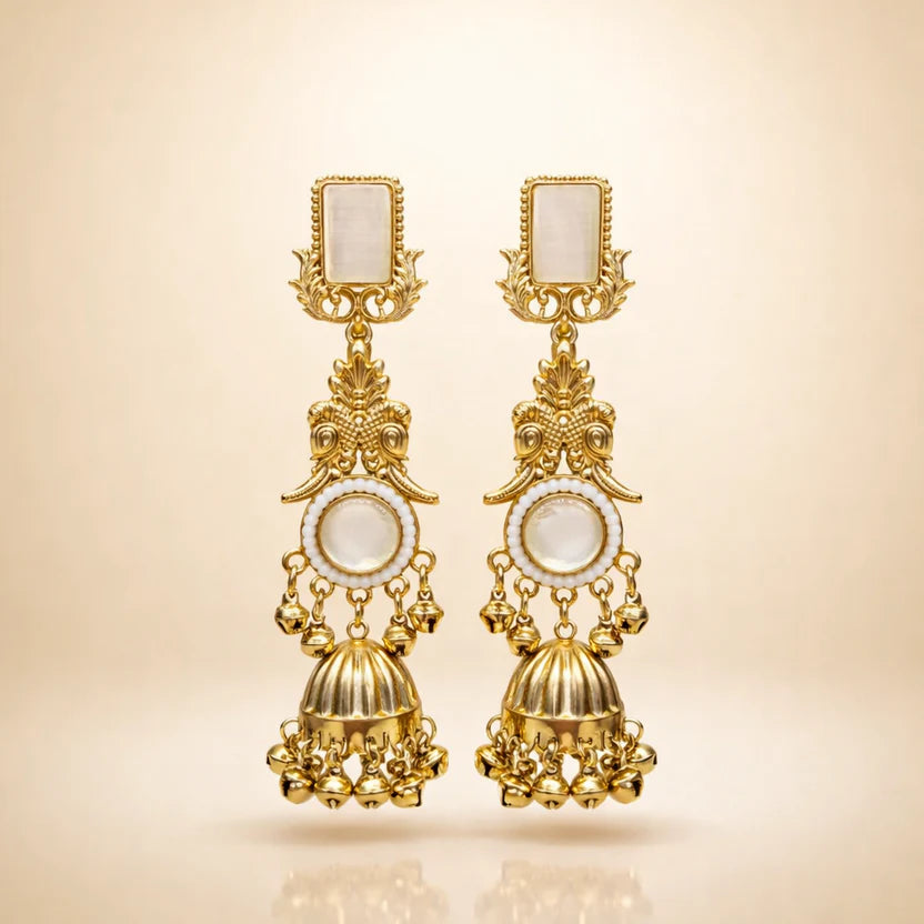 The Shringar Kashmiri Maharani Pearl Drops