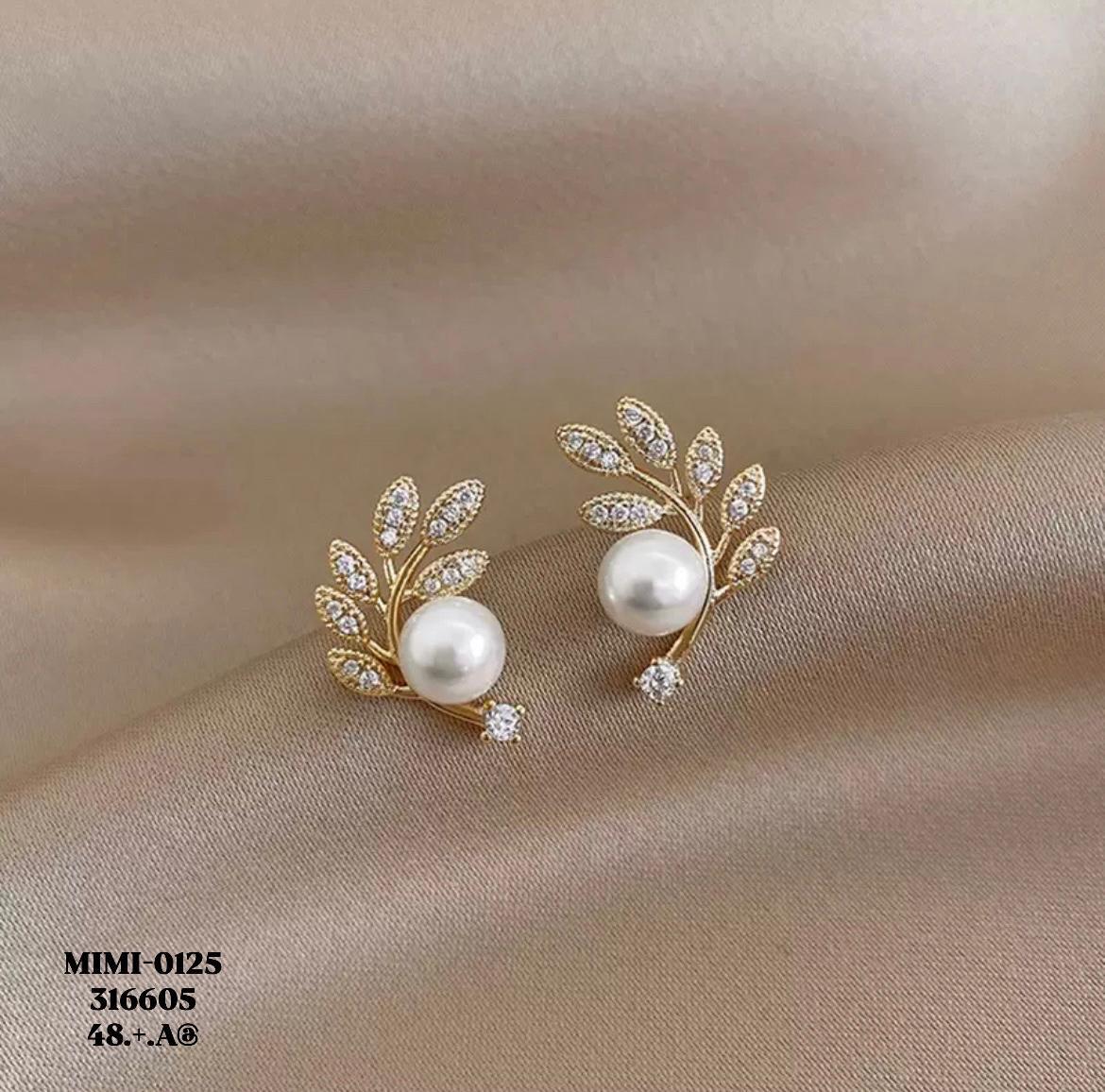 The Shringar Pearl Vine Elegance Earrings